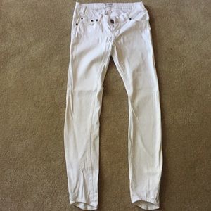 One Teaspoon White BoyfriendJeans